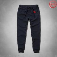 heren abercrombie and fitch elastisch sweatpants moose logo grijs blauw rood Kleren Herstellen kzfxw662